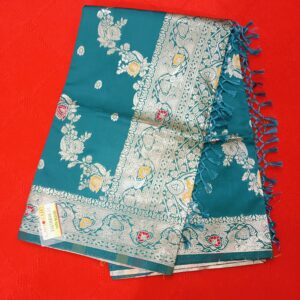 Soft Silk Katan Light Sea Green Color